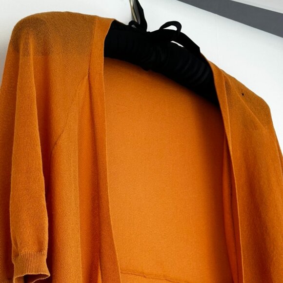Uniqlo Burnt Orange Shrug/Sweater - Picture 3 of 5